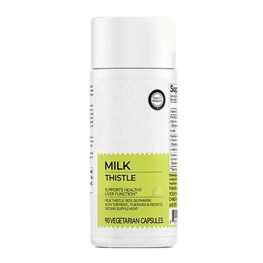 Milk Thistle Capsules Protect Daily Liver Health and Detoxification Anti-Hair Loss Vegetarian Capsules Dietary Supplement